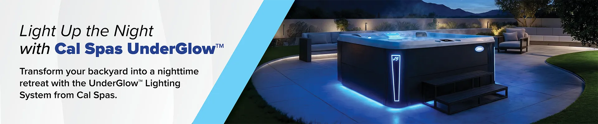 Calspas hot tub being used in a family setting - Erie